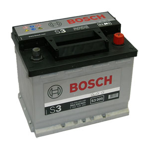 Автомобильный аккумулятор BOSCH S3 005 12V 56Ah 480A обратная полярность (0092S30050)