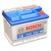 Автомобильный аккумулятор BOSCH S4 004 Silver 12V 60Ah 540A обратная полярность (0092S40040)