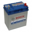 Автомобильный аккумулятор BOSCH S4 018 Silver 12V 40Ah 330A обратная полярность, тонкие клеммы (0092S40180)