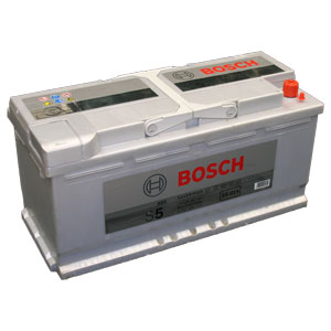 Автомобильный аккумулятор BOSCH S5 015 Silver Plus 12V 110Ah 920A обратная полярность (0092S50150)