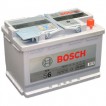 Автомобильный аккумулятор BOSCH S6 001 AGM (гелевый) HightTec 12V 70Ah 760A обратная полярность (0092S60010)