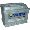Автомобильный аккумулятор Varta Silver Dynamic 12V 61Ah 600A обратная полярность D21